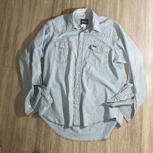 Wrangler Denim Pearl Snap